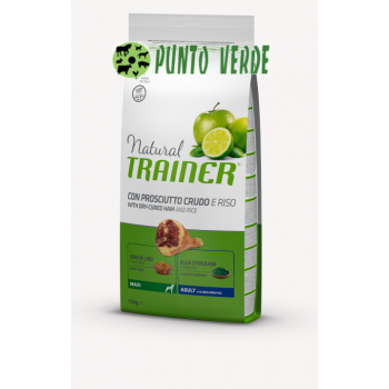 NATURAL TRAINER ADULT MAXI PROSCIUTTO CRUDO KG 12