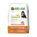 NATURAL TRAINER PUPPY MEDIUM MAXI SALMONE NO GLUTEN KG 3