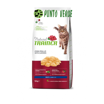 NATURAL TRAINER CAT ADULT POLLO KG 10