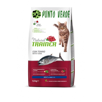 NATURAL TRAINER CAT ADULT TONNO KG 1,5