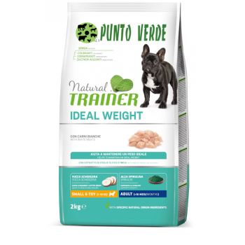 NATURAL TRAINER SMALL TOY ADULT IDEAL WEIGHT CARNI BIANCHE 2 KG