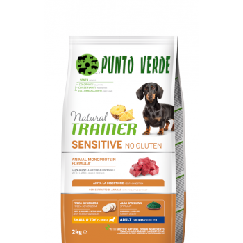 NATURAL TRAINER ADULT MINI AGNELLO NO GLUTEN 2 KG