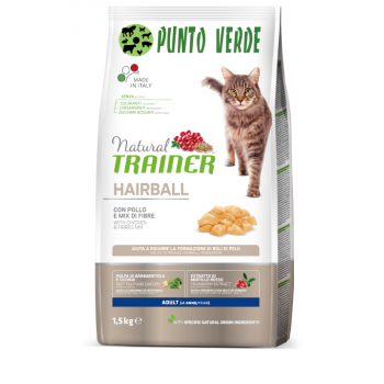 NATURAL TRAINER CAT HAIRBALL POLLO KG 1,5