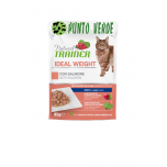 NATURAL TRAINER CAT WET IDEAL WEIGHT SALMONE GR. 85