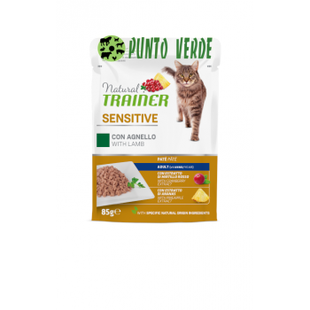 NATURAL TRAINER CAT WET SENSITIVE AGNELLO GR. 85