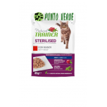 NATURAL TRAINER CAT WET STERILISED MANZO GR. 85